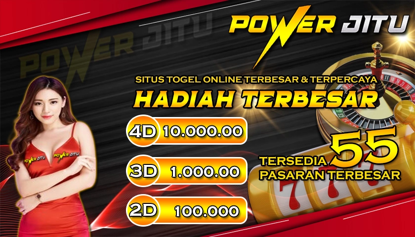 POWERJITU » BANDAR TOGEL RESMI HADIAH 4D 10JT TERPERCAYA